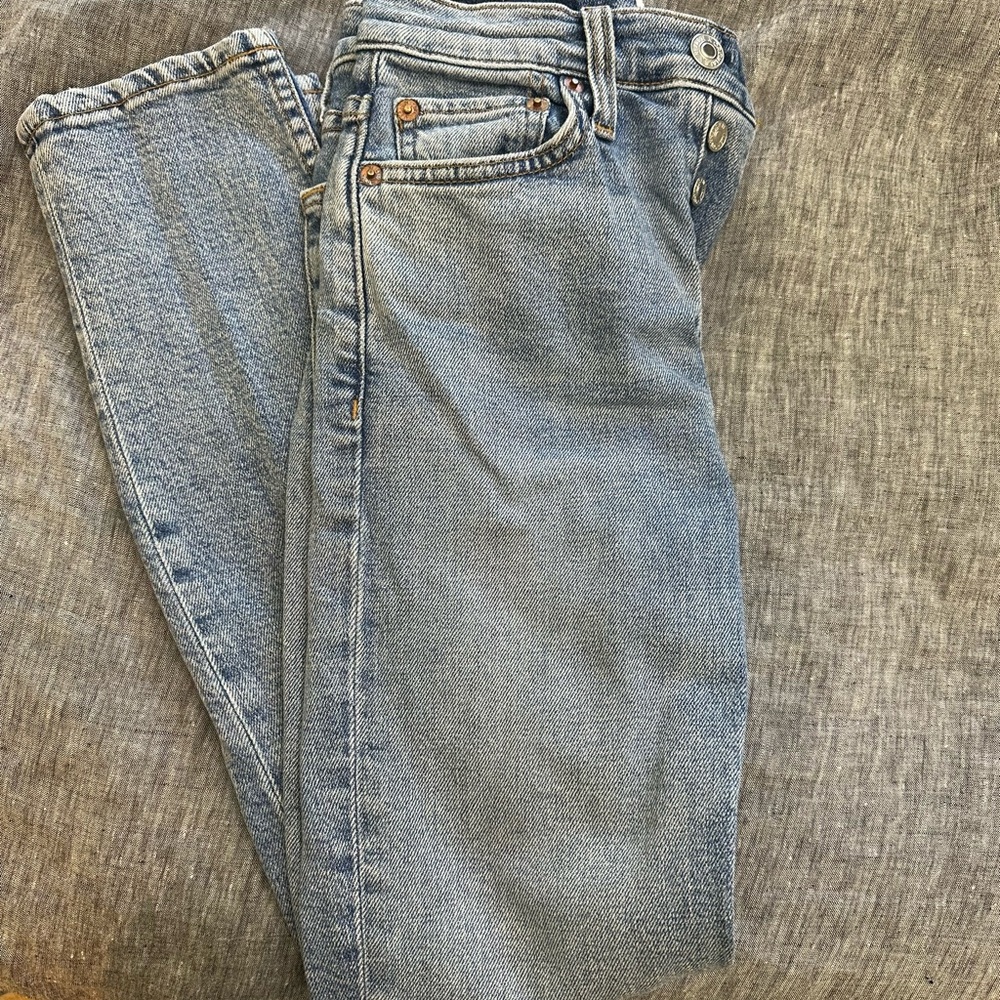 Re/Done Light Blue Denim Jeans